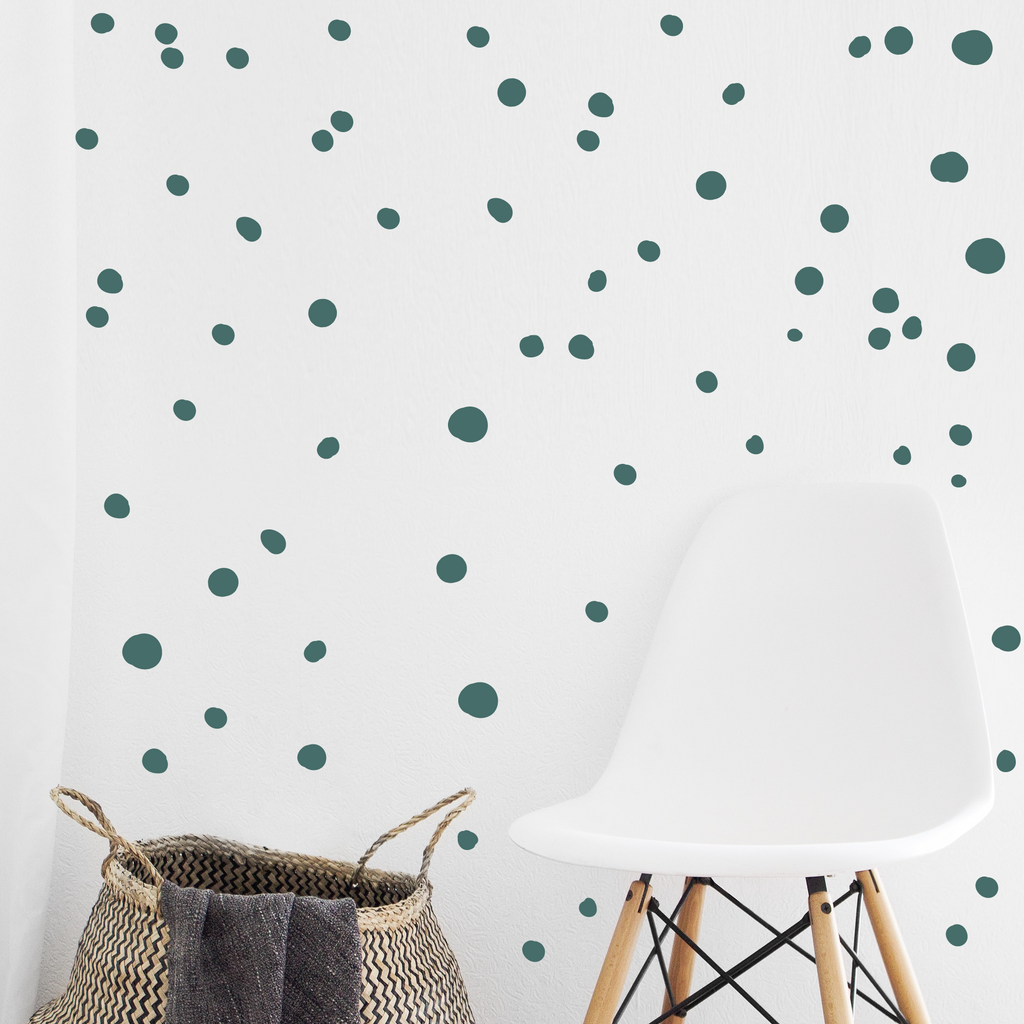 Hand Drawn Dots Wall Decals