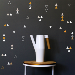 Colorful Triangle Combo Wall Decals