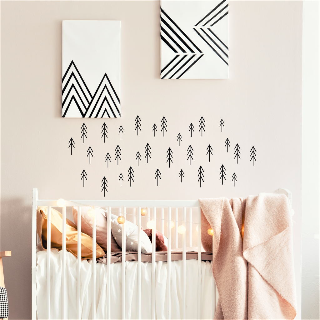 Stick Trees Wall Decals