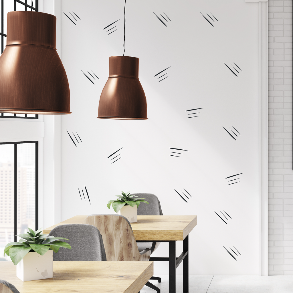 Thin Lines Wall Decals