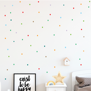 Tiny Hand Drawn Dots Wall Decals