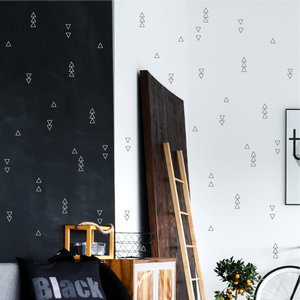 Hollow Triangle Wall Decals